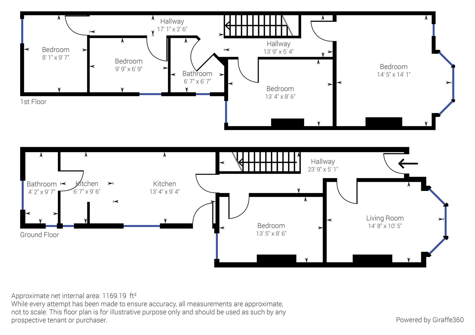 Earls Road, Southampton floorplan